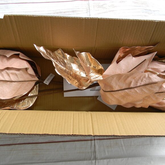 Simply Stunning Set of 3 Oversized Poinsettias PICKS by Janine Graff BLUSH PINK - Picture 3 of 3
